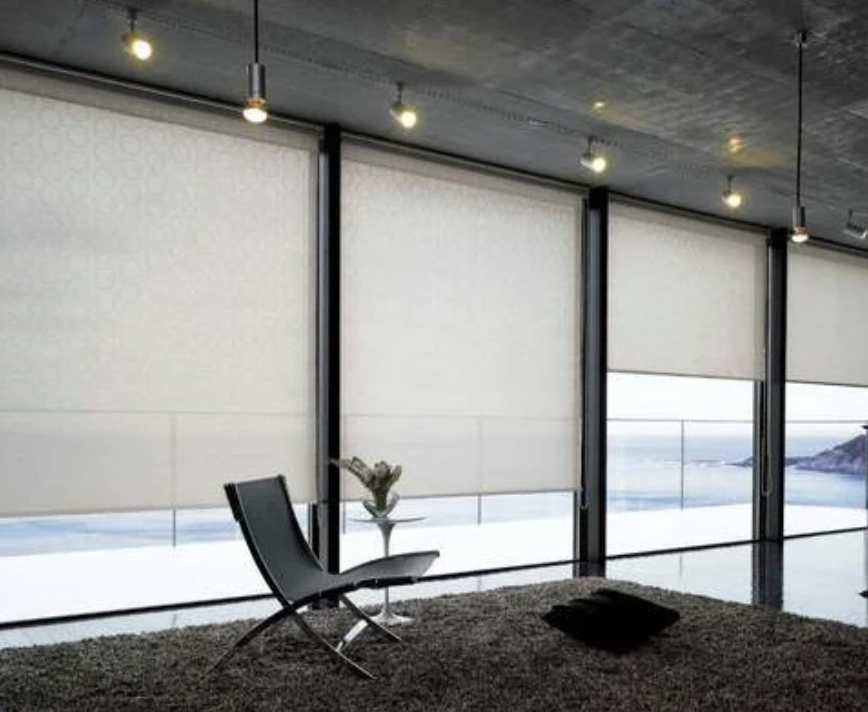 Free stop Spring roller blinds ม่านม้วนสปริง Free Stop
