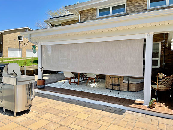 Rain Shades สำหรับลานบ้าน