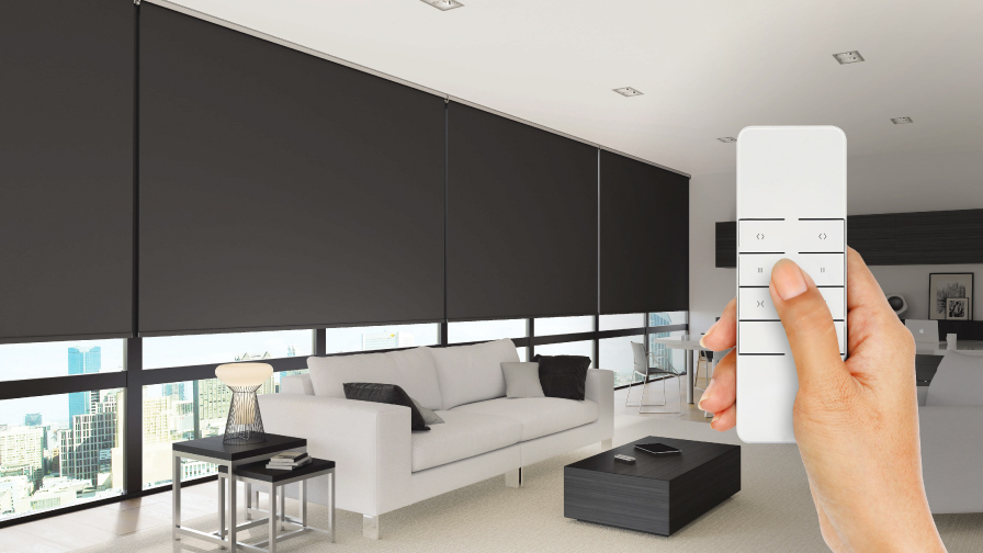 ม่านม้วนอัจฉริยะ