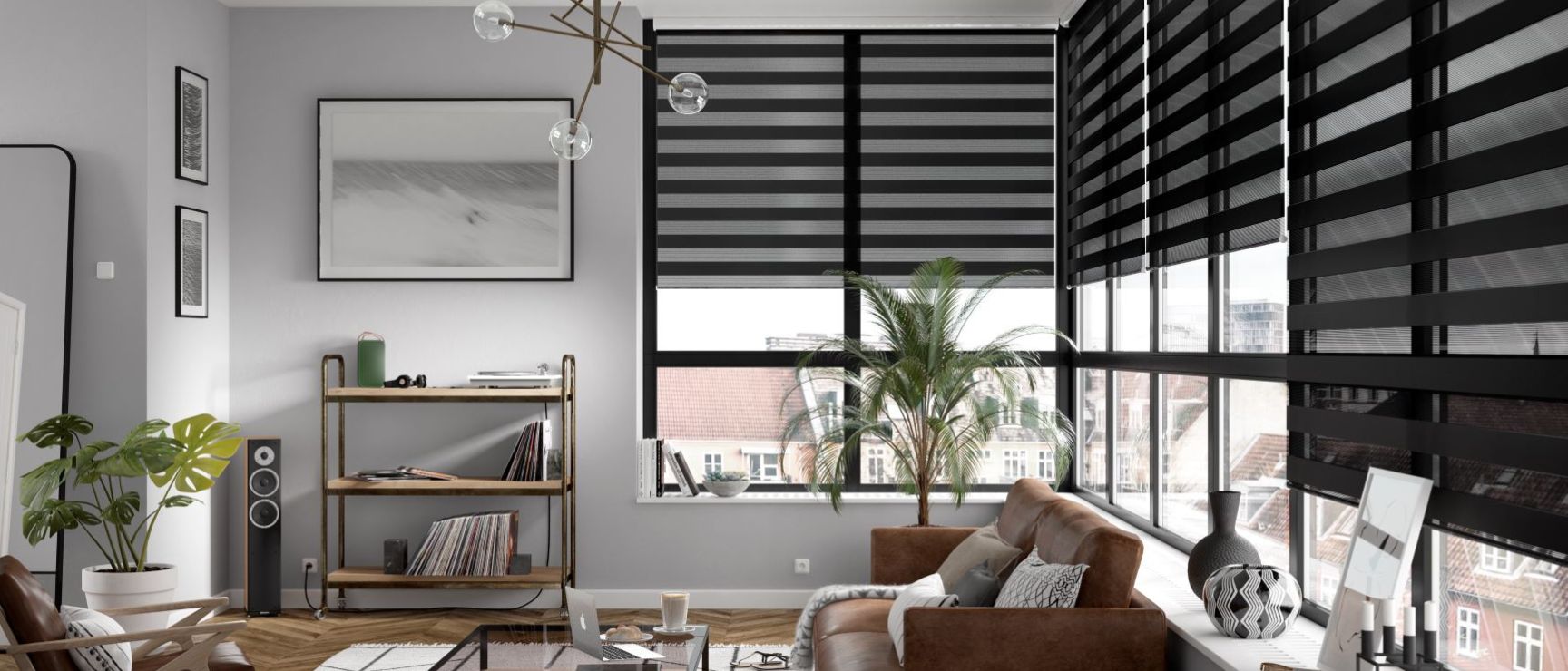 มู่ลี่กลางวัน-กลางคืน