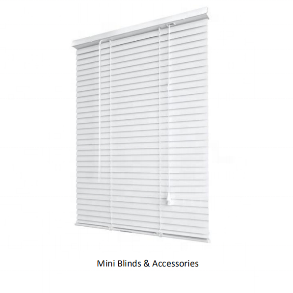 Mini Manual Aluminum Venetian Blinds แนวนอน