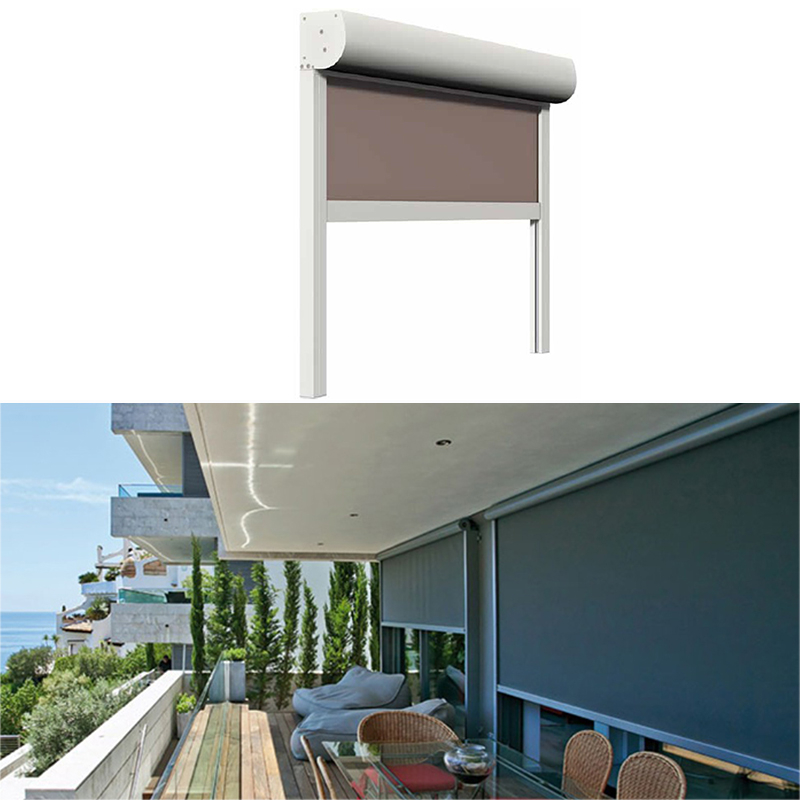 ครีมกันแดดกันน้ำ Windproof Outdoor Roller Shade