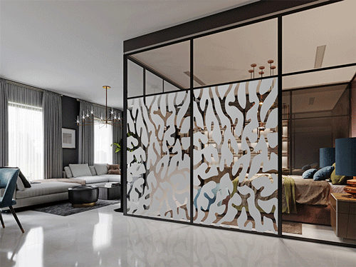 รูปแบบแก้วอัจฉริยะแบบเคลื่อนไหว