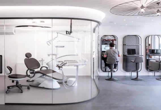 การใช้ฟิล์มอัจฉริยะในการออกแบบสำนักงานทันตกรรม